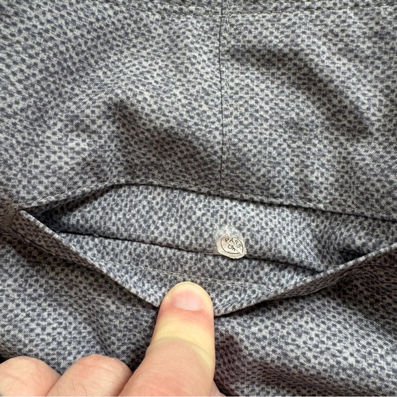 Callaway Golf Shorts Stretch Fit Gray Polka Dot Size 36 - Picture 10 of 13